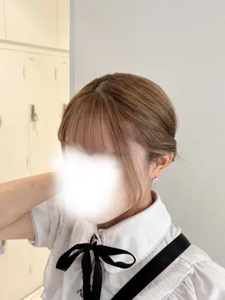 セミロング 高橋 佑のヘアスタイル