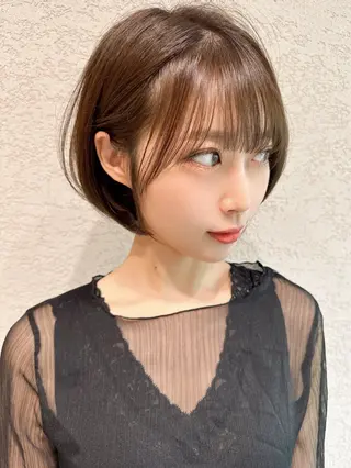 ショート カラー レイヤー❣️縮毛矯正 川村利幸のヘアスタイル