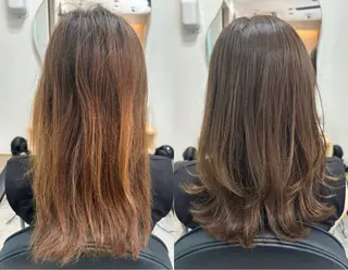 カラー TELAHAIR岡野 春奈のヘアスタイル