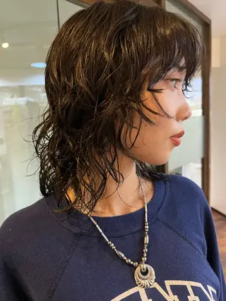 ミディアム heir studio Baretta所属・山本 銀次郎のヘアスタイル