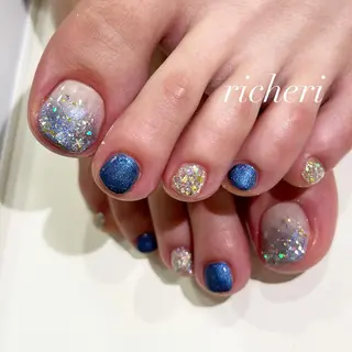 ミディアム ネイル richeri beautyのネイルデザイン