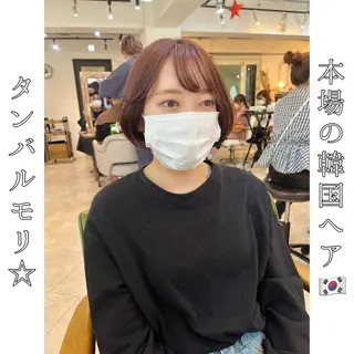 ショート 本場の韓国ヘア 🇰🇷チ・ヨンジュのヘアスタイル