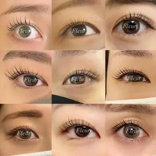 マツエク・マツパ Fleur フルールのマツエク・マツパデザイン