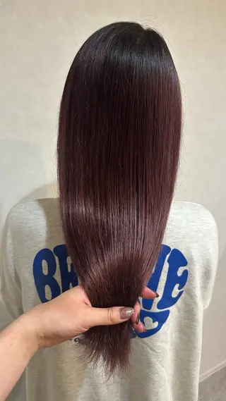 ロング カラー hair make applause.所属・小賀 栞奈のヘアスタイル