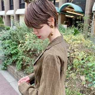 ショート calna by  elmo所属・ショート特化美容師 大阪京橋　大本　渉のヘアスタイル