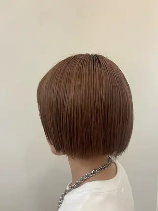 ショート カラー Jour イオンモールKYOTO店所属・💙jour ななか💙のヘアスタイル