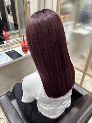 セミロング 北村 奈央のヘアスタイル