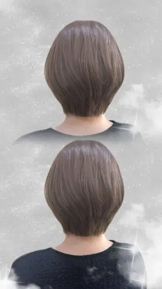 ショート 佐藤 茉凜のヘアスタイル