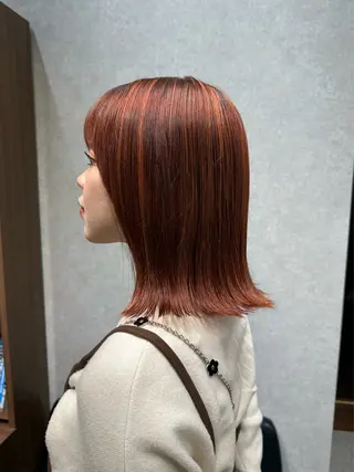 ミディアム カラー Daisy🎀【福岡 美容室】chiakiのヘアスタイル