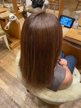 カラー パーマ／似合わせヘア 嶋 彩芽のヘアスタイル