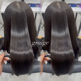 ロング カラー 赤み無し柔らかカラー 【梅田】madokaのヘアスタイル