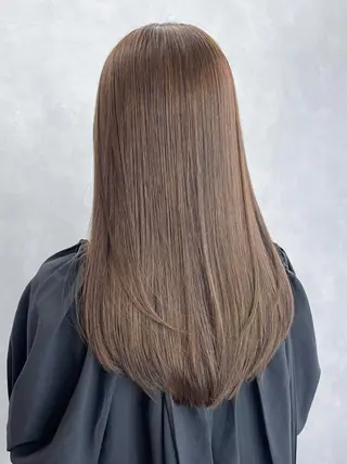 セミロング カラー ITbyALBUM 八王子店のヘアスタイル