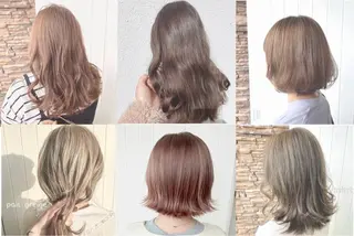ミディアム 廣岡 采音のヘアスタイル