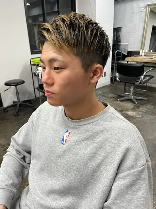 ショート メンズ メンズパーマ メンズ特化ryoのヘアスタイル