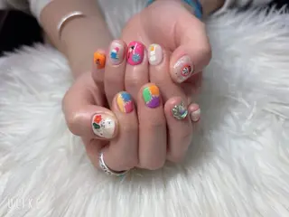 ショート 上野ネイルサロン AILEのネイルデザイン