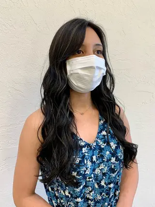 ロング カラー 髪質改善/縮毛矯正 鈴木裕介のヘアスタイル