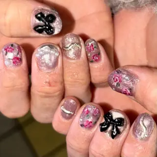 ネイル ハイトーン/ ネイル💅まりなのヘアスタイル