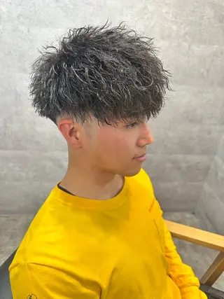 パーマ メンズ Bleachi 大宮West所属・鈴木拓也 メンズカットのヘアスタイル