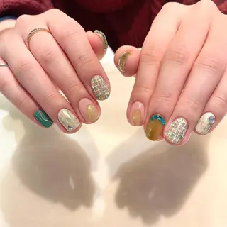 ネイル 新井 ひなののネイルデザイン