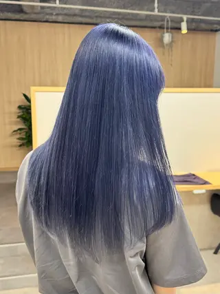 ロング カラー 韓国ボブ/レイヤー/ ハイトーン/まなみのヘアスタイル