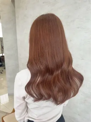 ロング カラー 坂詰 空のヘアスタイル