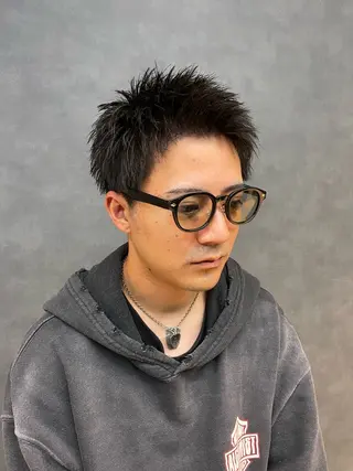 ショート メンズ メンズ特化 宮崎大弥のヘアスタイル