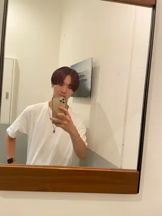 ショート カラー ヘアアレンジ メンズ SHEA.学芸大学所属・一箭 恵梧/ロングヘアのヘアスタイル