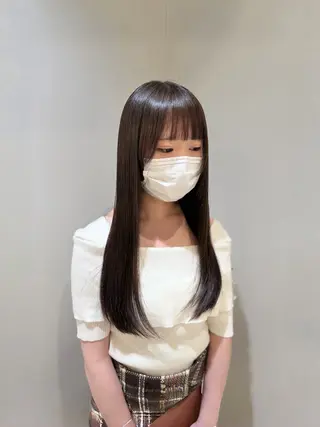 ロング パーマ 髪質改善/縮毛矯正 /ブリーチ矯正/岡部のヘアスタイル