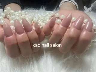 ネイル kao nail マグネット/長さだしのネイルデザイン