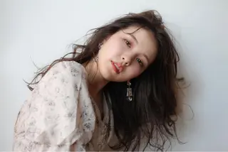 セミロング カラー VIVIE【ヴィヴィ】所属・髪質改善/韓国風 レイヤー/田村祐樹のヘアスタイル