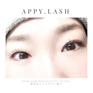 マツエク・マツパ まつげと眉の専門店 Appy.Lashのマツエク・マツパデザイン