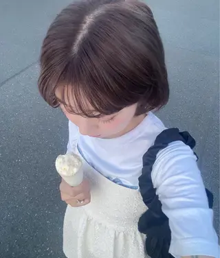 ショート カラー riria/ボブ /ブラウンカラー🎀のヘアスタイル