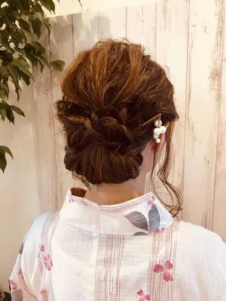 ヘアアレンジ 奥谷 美代子のヘアスタイル