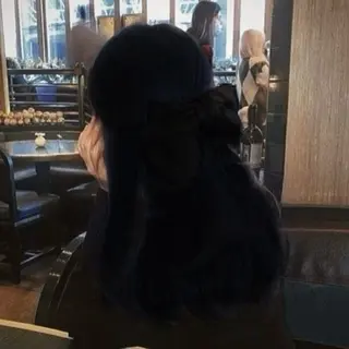 ロング カラー 韓国っぽ♡寒色/暗髪 🫧MOEKA🦋のヘアスタイル