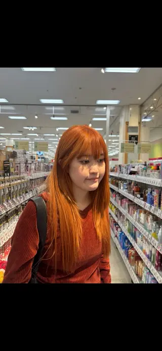 カラー I’s hair make所属・髙木 藍紗のヘアスタイル