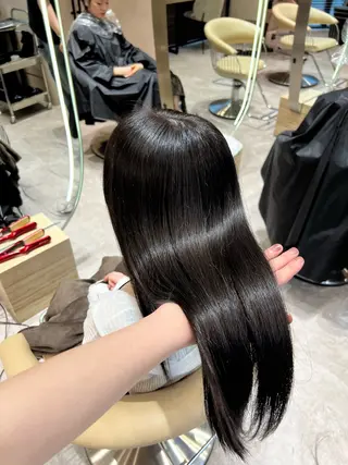ミディアム カラー ✨髪質改善 縮毛矯正 艶髪 立川 コウキ✨のヘアスタイル