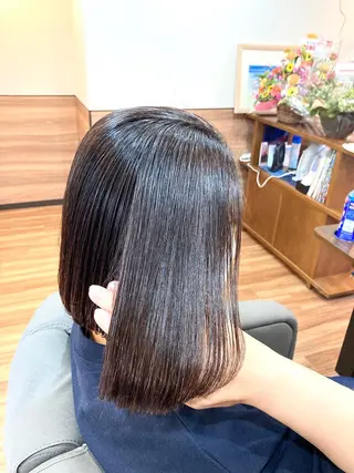 ミディアム カラー Annon プライベートサロンのヘアスタイル