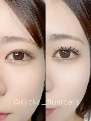 マツエク・マツパ eyesalon Fluer  de lis所属・フルールドリス アイリストのマツエク・マツパデザイン