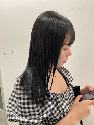 ロング Reco今泉スクエア店所属・縮毛矯正特化🐈 濱田凌のヘアスタイル