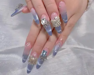 ネイル 💙羽生 彩光💙のネイルデザイン