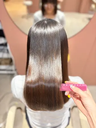 セミロング パーマ Inity心斎橋/ クルミのヘアスタイル