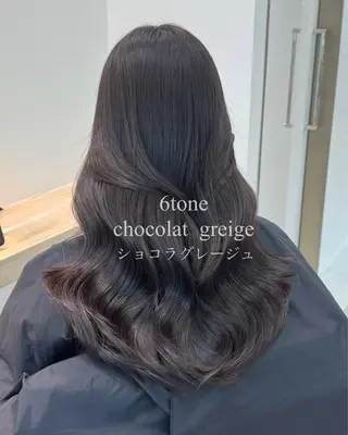 セミロング カラー 垢抜けレイヤー/ 着付け　ふうか　渋谷のヘアスタイル