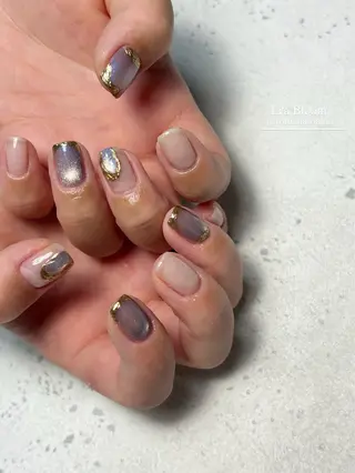 ネイル Li'a Bloom所属・🦋🤍 madoka🤍のネイルデザイン