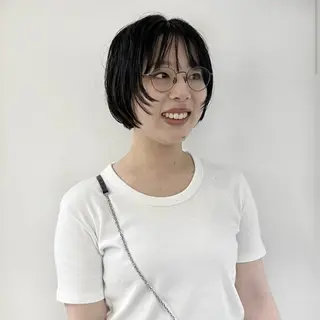 ショート 小山夕稀/ニュアンス パーマ/新城のヘアスタイル