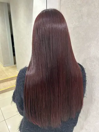 ロング カラー 〖 韓国hair 〗 室岡　咲希のヘアスタイル