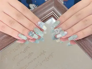 ネイル 🎀も ものネイルデザイン