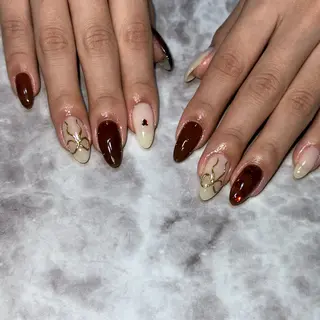 ミディアム BeautySalonKREI所属・KREI NORIKAのネイルデザイン