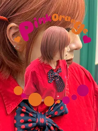 ミディアム カラー 似合わせカラー／ 松岡茉和🐼🌈🌟のヘアスタイル