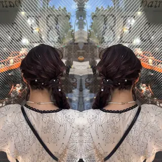 ロング ヘアアレンジ ☻モエカ/ハイトーン アレンジ☻のヘアスタイル