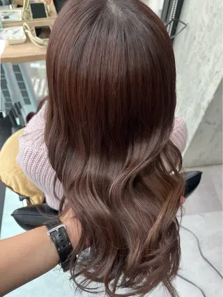 ロング カラー 透明感カラー /艶カラー/井上あいのヘアスタイル
